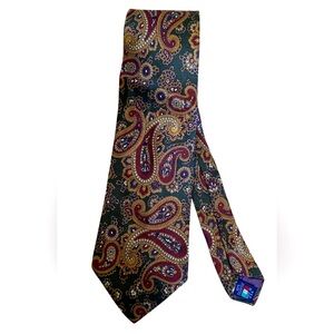 Austin Reed 100% Silk Paisleys Necktie L56" x W3.75"